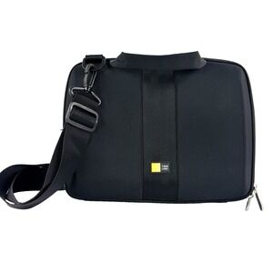 Case Logic Hard Shell Protective Carrying Case Ipad Tablet Holder Black 11x8.5